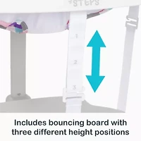 Smart Steps Bounce N' Play 3-in-1  Activity Center PLUS - Princess Pink