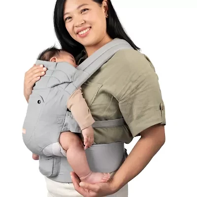 Caleo 3-in-1 Newborn Carrier - Snuggle Grey