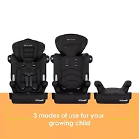 Hybrid SI 3-in-1 Combination Booster Car Seat with Side Impact Protection - Hoboken Black