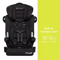 Hybrid SI 3-in-1 Combination Booster Car Seat with Side Impact Protection - Hoboken Black