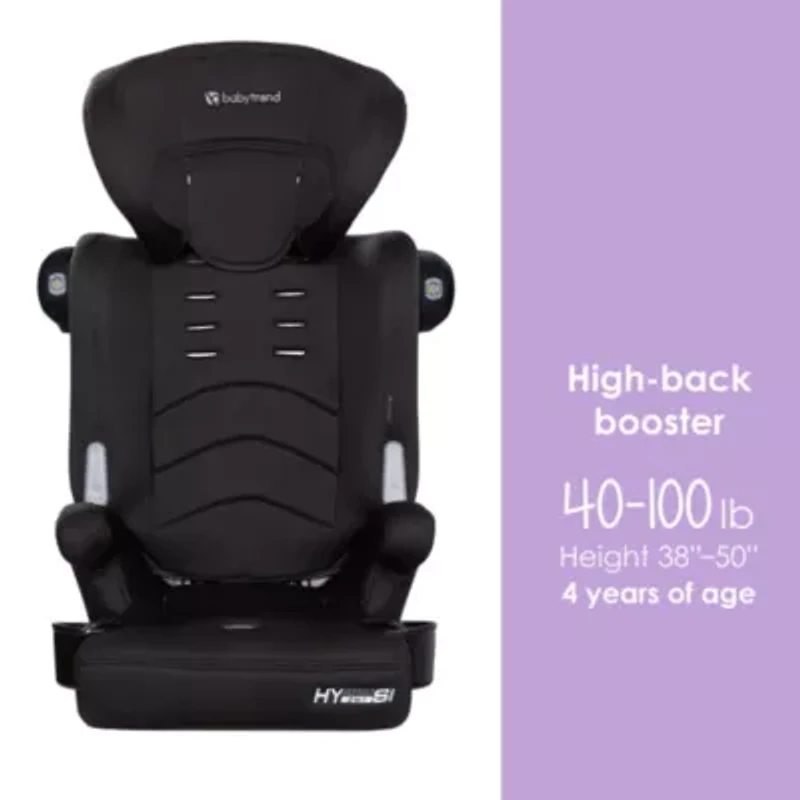 Hybrid SI 3-in-1 Combination Booster Car Seat with Side Impact Protection - Hoboken Black