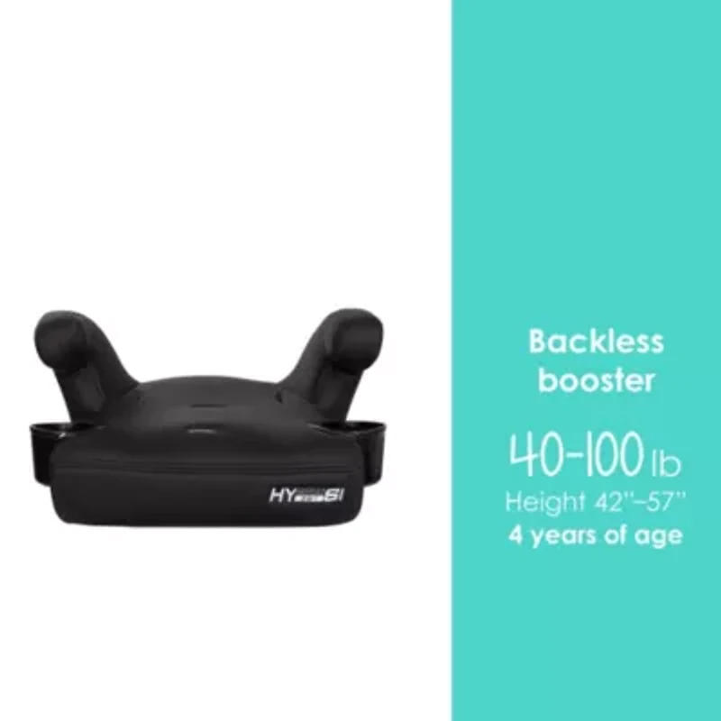 Hybrid SI 3-in-1 Combination Booster Car Seat with Side Impact Protection - Hoboken Black