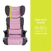PROtect 2-in-1 Folding Booster Seat - Dash Rose
