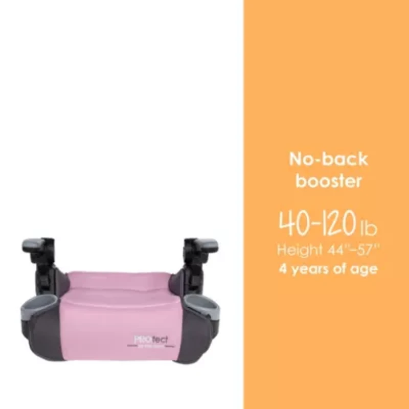 PROtect 2-in-1 Folding Booster Seat - Dash Rose