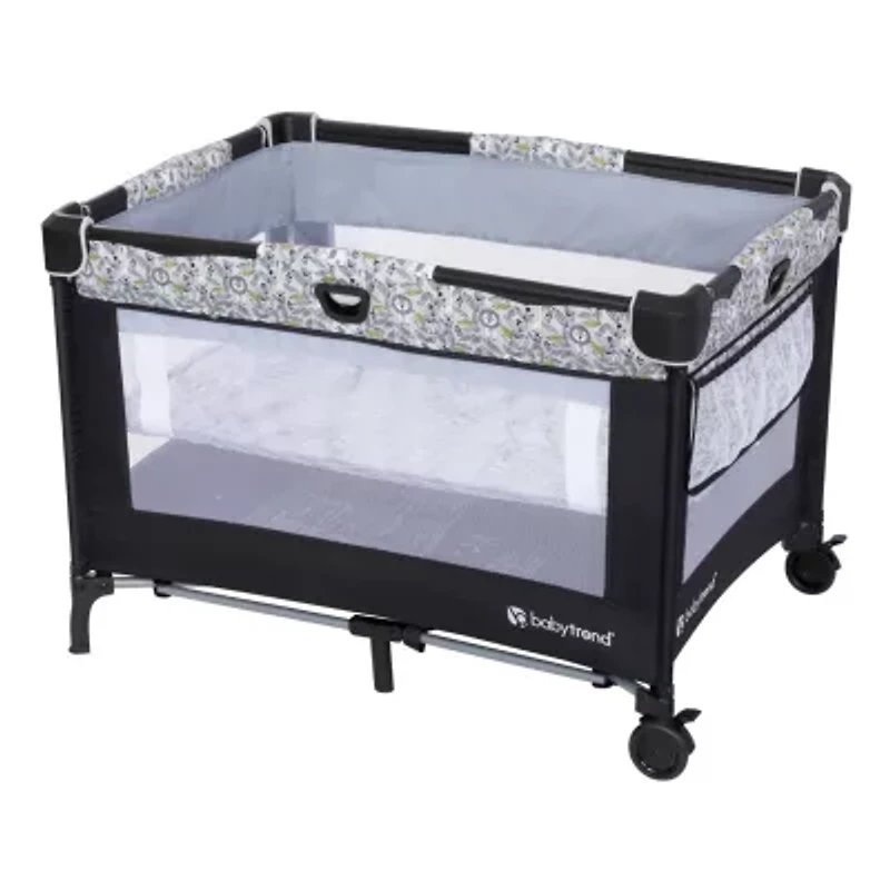 Nursery Den Playard with Snooze Pod & Flip Over Changer - Hidden Jungle Trio