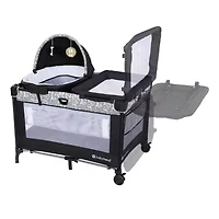 Nursery Den Playard with Snooze Pod & Flip Over Changer - Hidden Jungle Trio