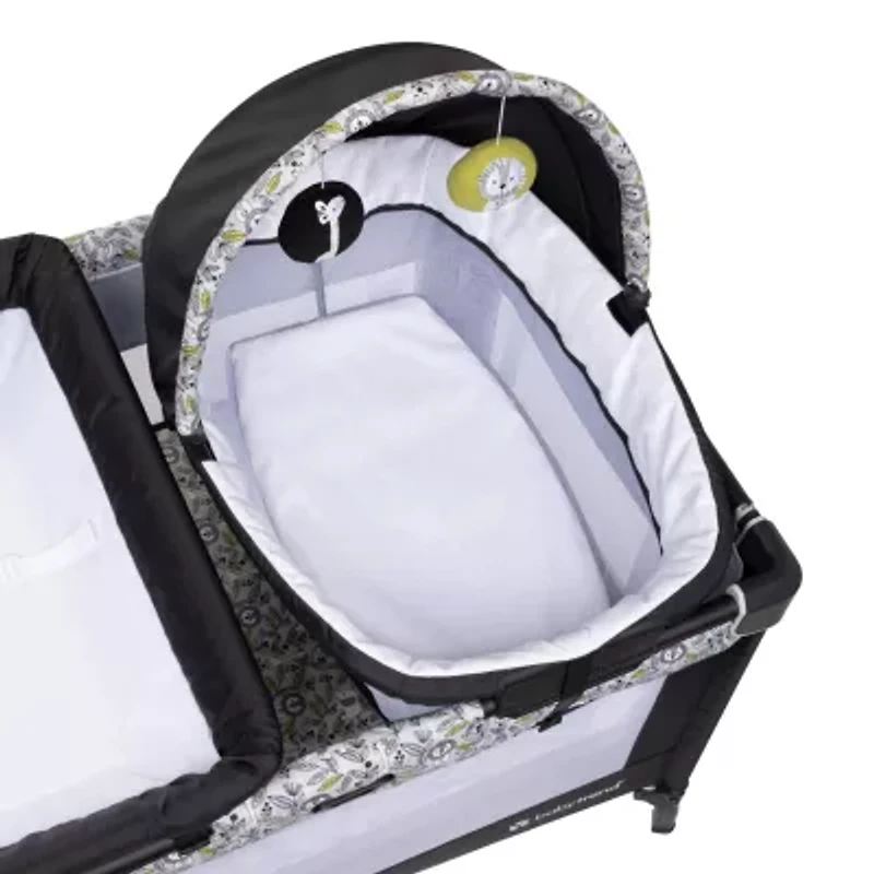 Nursery Den Playard with Snooze Pod & Flip Over Changer - Hidden Jungle Trio