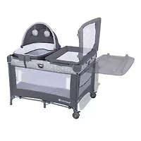 Nursery Den Playard with Snooze Pod & Flip Over Changer - Diamond Sage