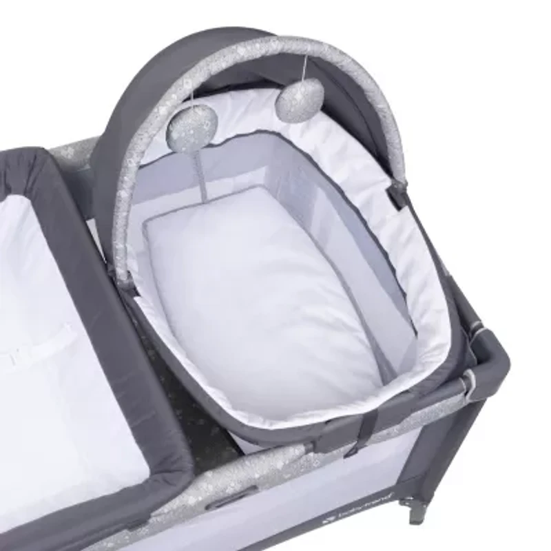 Nursery Den Playard with Snooze Pod & Flip Over Changer - Diamond Sage