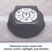 Lullaby Nursery Suite EZ-Fold Playard with Portable Rocking Lounger - Madrid Plaid