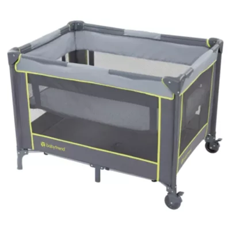 Portable Playard With Bassinet Twinkle Lime