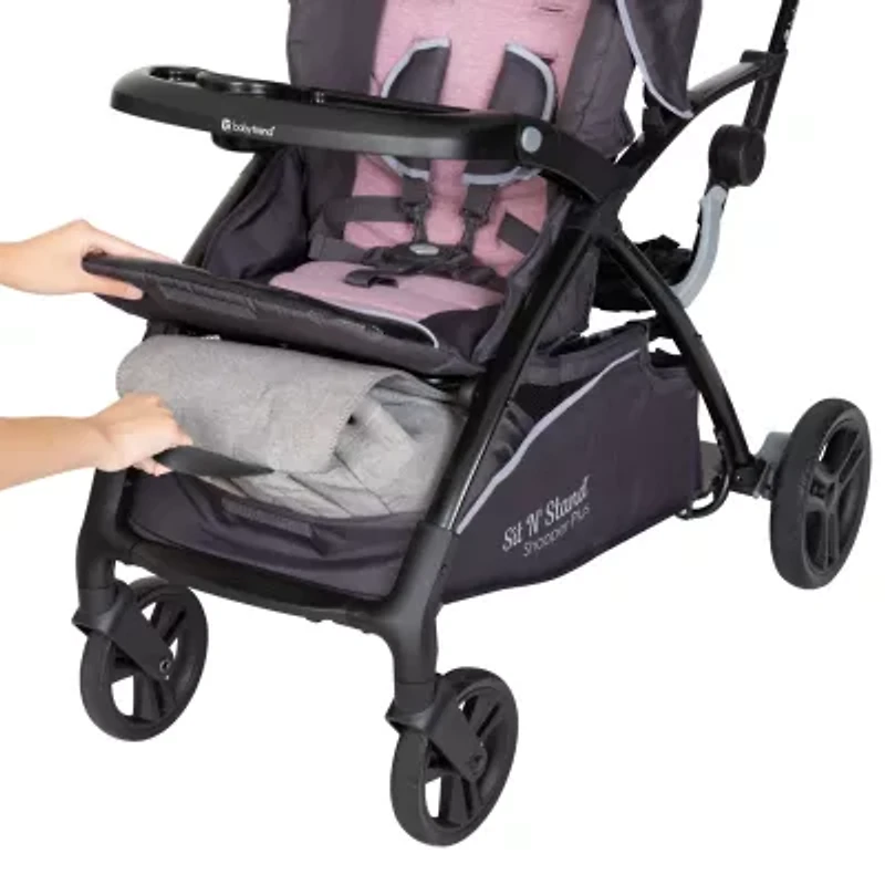 Sit N' Stand® 5-In-1 Shopper Plus Stroller - Cassis