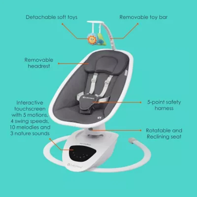 Nu-Motion Infinity Swing - Dash Grey