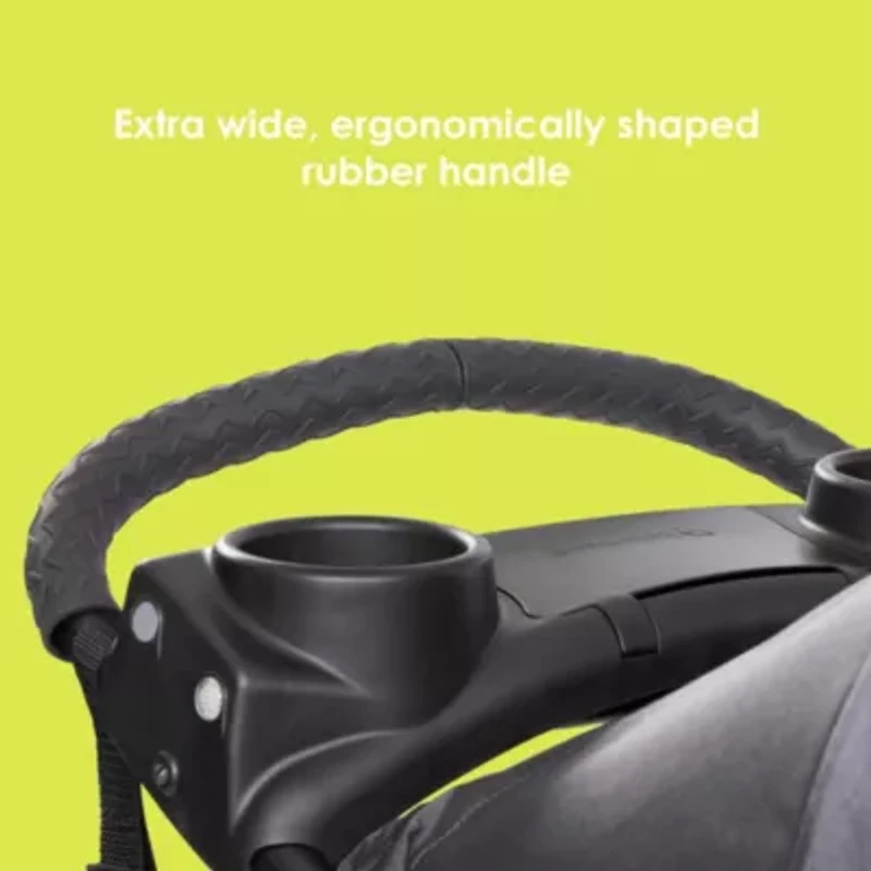 Expedition® Zero Flat Jogger Travel System with LED Lights - Dash Grey