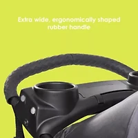 Expedition® Zero Flat Jogger Travel System with LED Lights - Dash Grey