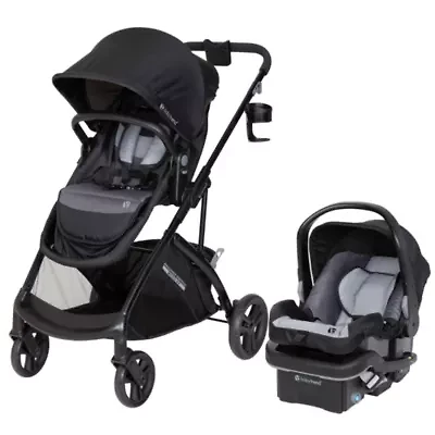 Passport Switch 6-in-1 Modular Travel System with EZ-Lift PLUS Infant Car Seat - Dash Black