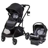 Passport Switch 6-in-1 Modular Travel System with EZ-Lift PLUS Infant Car Seat - Dash Black