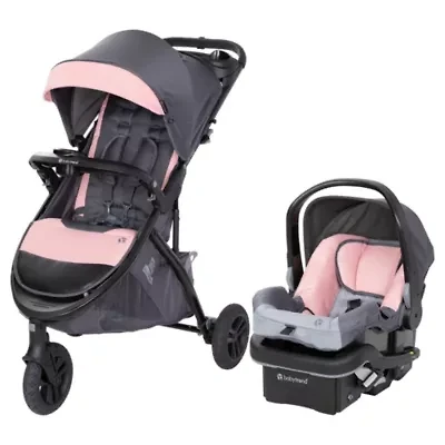 Tango 3 All-Terrain Travel System with EZ-Lift PLUS Infant Car Seat - Ultra Pink