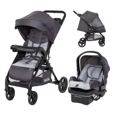 Passport Carriage Travel System (with EZ-Lift™ PLUS) - Silver Sky