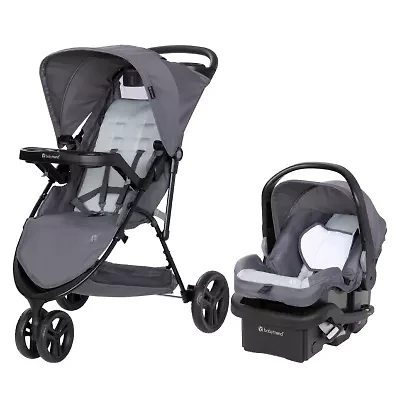 Venture 3-Wheel Stroller Travel System - Stellar Grey