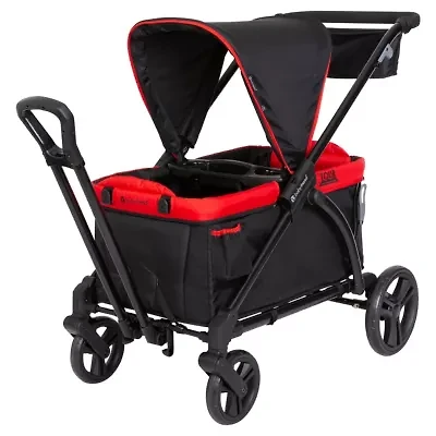 Tour 2-In-1 Stroller Wagon - Mars Red - Mars Red
