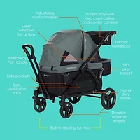 Navigator PRO 2-in-1 Stroller Wagon - Dash Sage