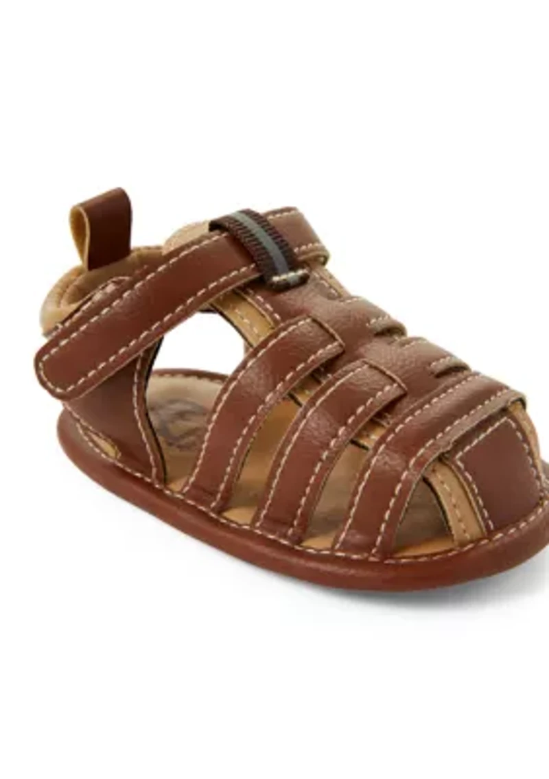 Faux Leather Stylish Sandals