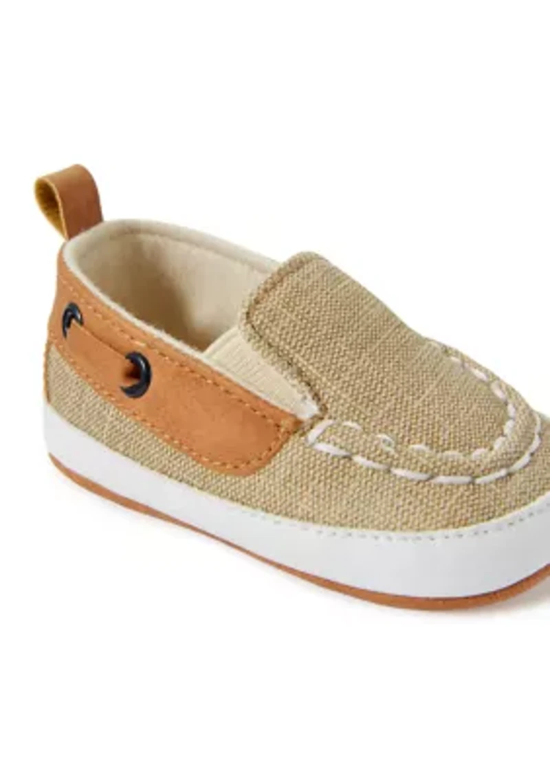 Baby Boys Slip On Boat Shoes