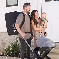 Elite Padded Travel Bag for Infant Car Seat & Stroller Combo