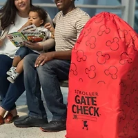 Disney Baby by J.L. Childress Gate Check Travel Bag for Single & Double Strollers