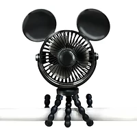 Portable, Multi-Use Stroller Fan, Mickey Mouse