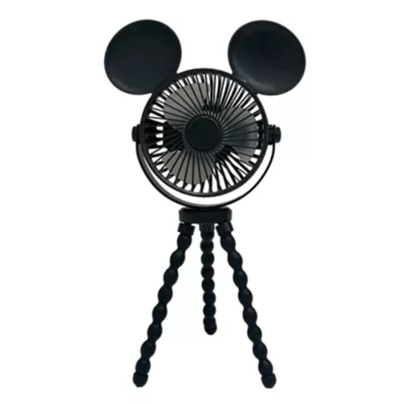 Portable, Multi-Use Stroller Fan, Mickey Mouse