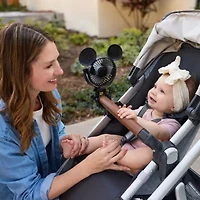 Portable, Multi-Use Stroller Fan, Mickey Mouse
