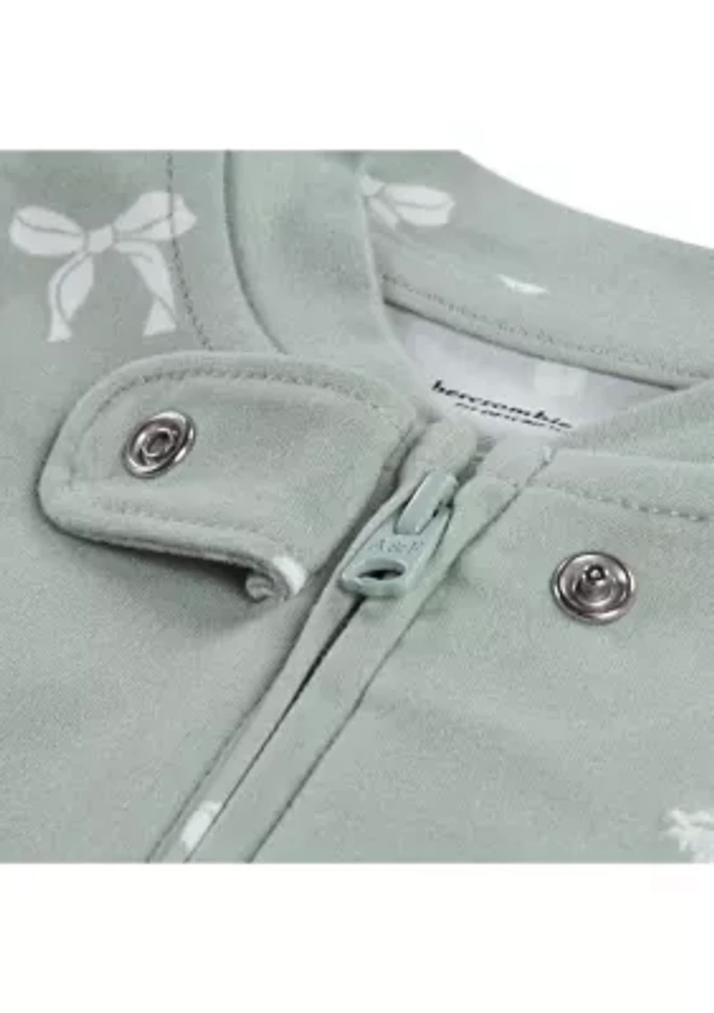 baby ruffle footed coverall