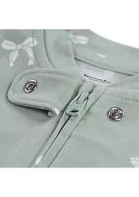 baby ruffle footed coverall