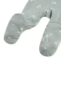 baby ruffle footed coverall