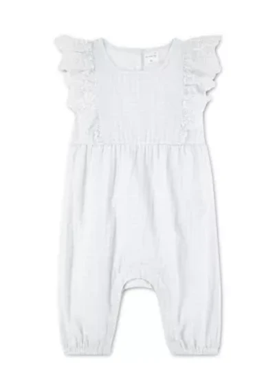 Baby Flutter Sleeve Jumpsuit
