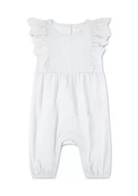 Baby Flutter Sleeve Jumpsuit