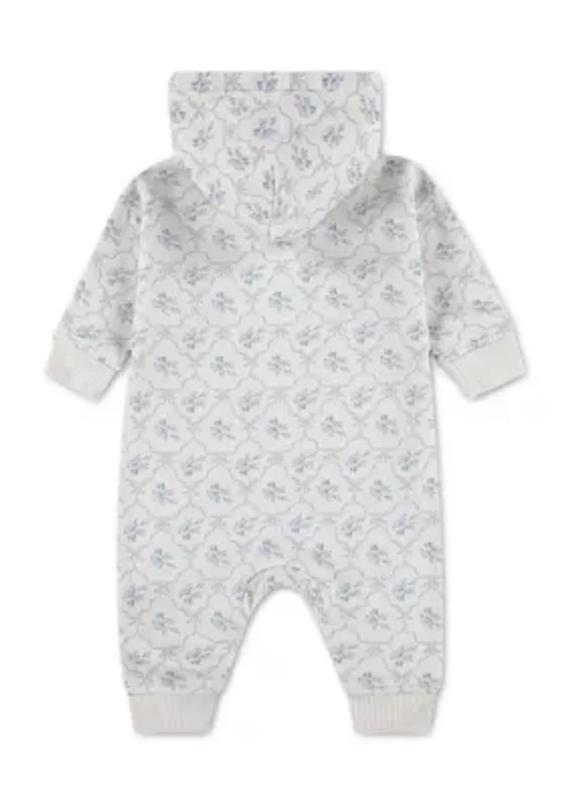 baby essential 1/2 zip coverall