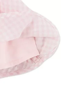 baby emerson gauze puff sleeve dress
