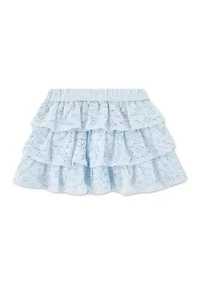 baby lace micro mini skort