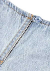 baby ruffle top and denim pant