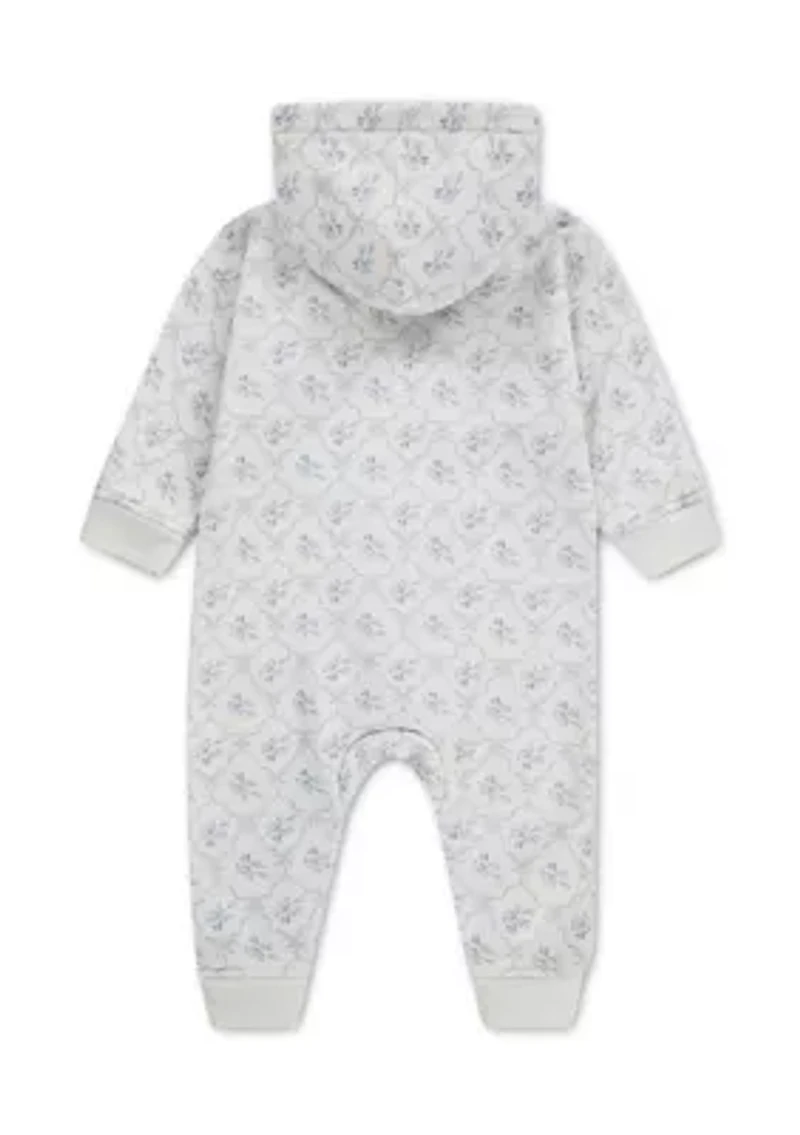 baby essential 1/2 zip coverall
