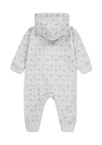 baby essential 1/2 zip coverall