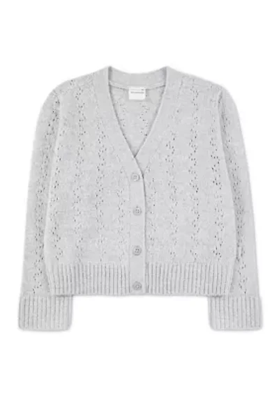 toddler pointelle cardigan