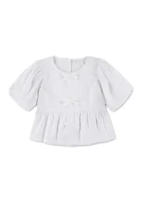 toddler bow front top