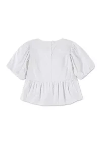 toddler bow front top