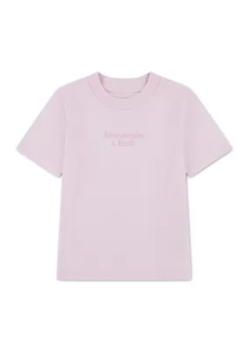 toddler logo classic crew neck shirt