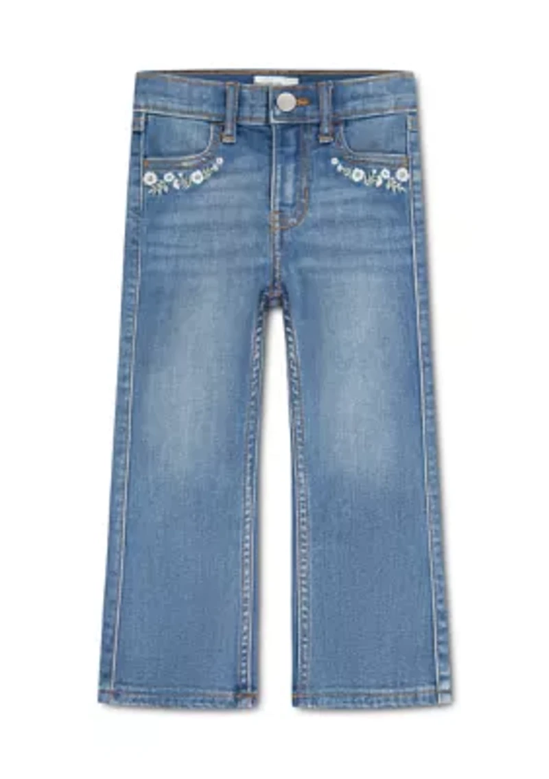 toddler stitchy flare jeans