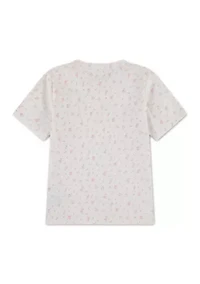 toddler printed logo crew neck t-shirt